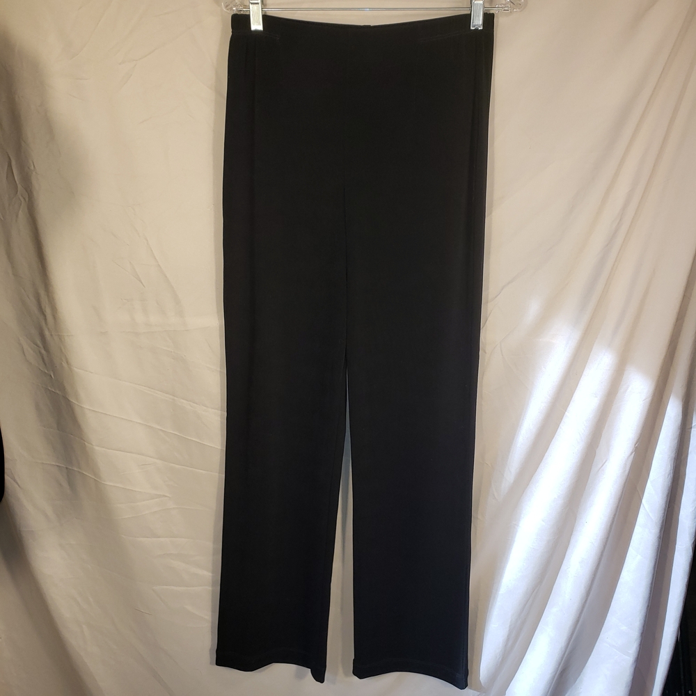 Chico's Black Straight Leg Travelers Pants Great Condition!